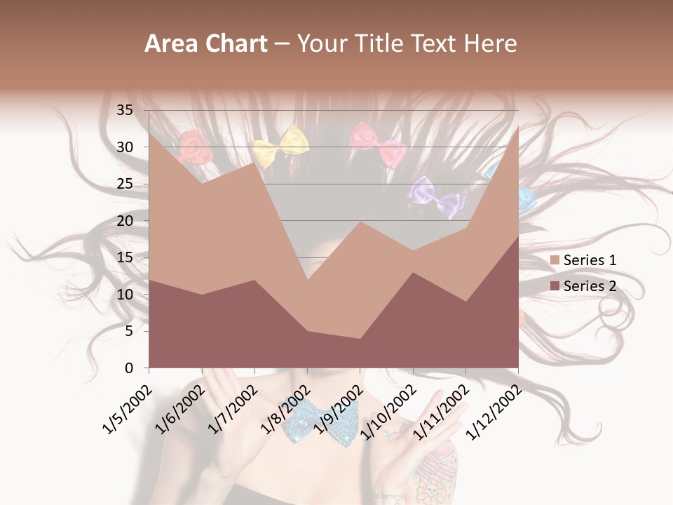 Makeup Posing Headshot PowerPoint Template