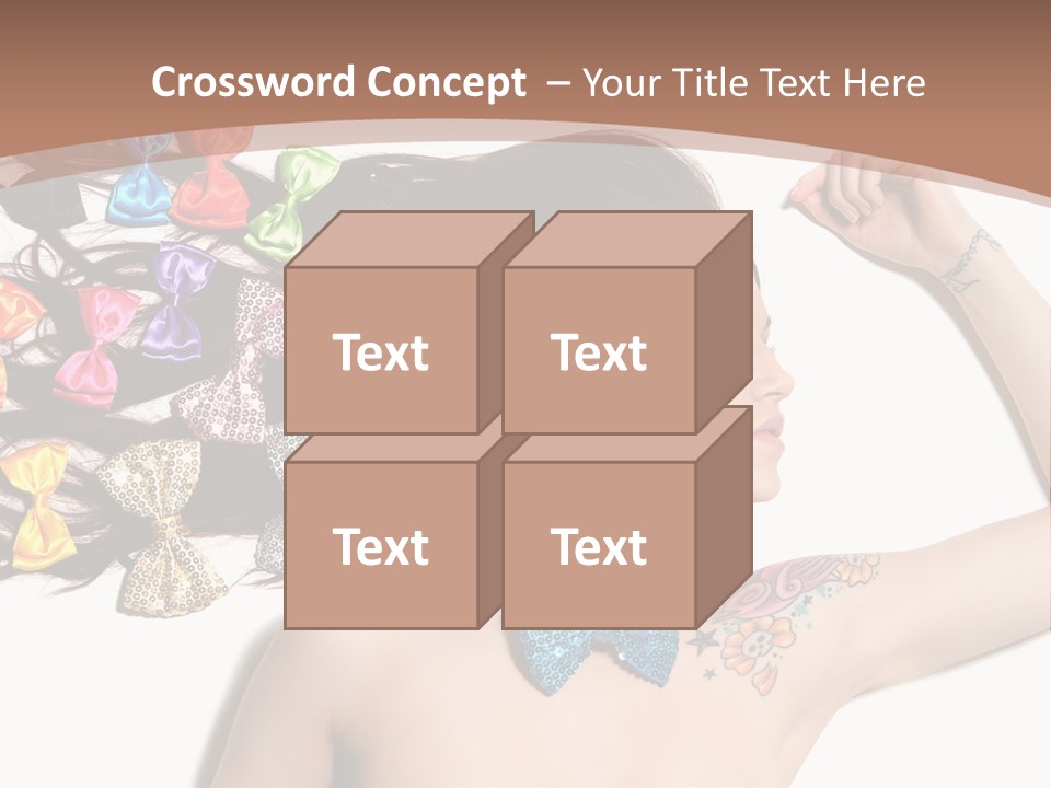 Human Make Posing PowerPoint Template