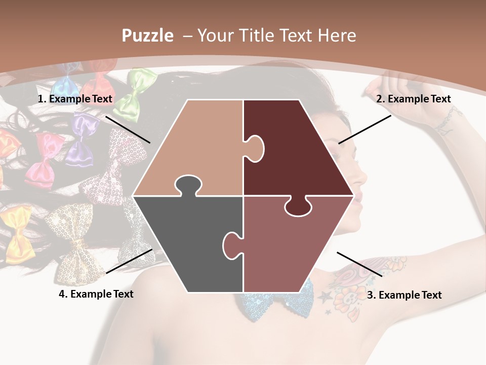 Human Make Posing PowerPoint Template