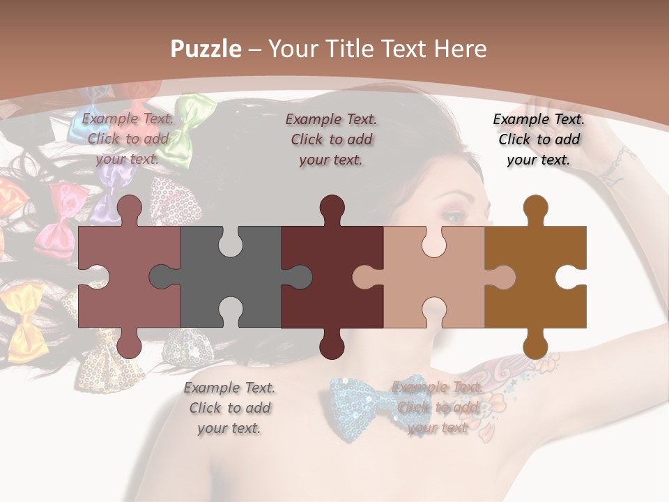 Human Make Posing PowerPoint Template
