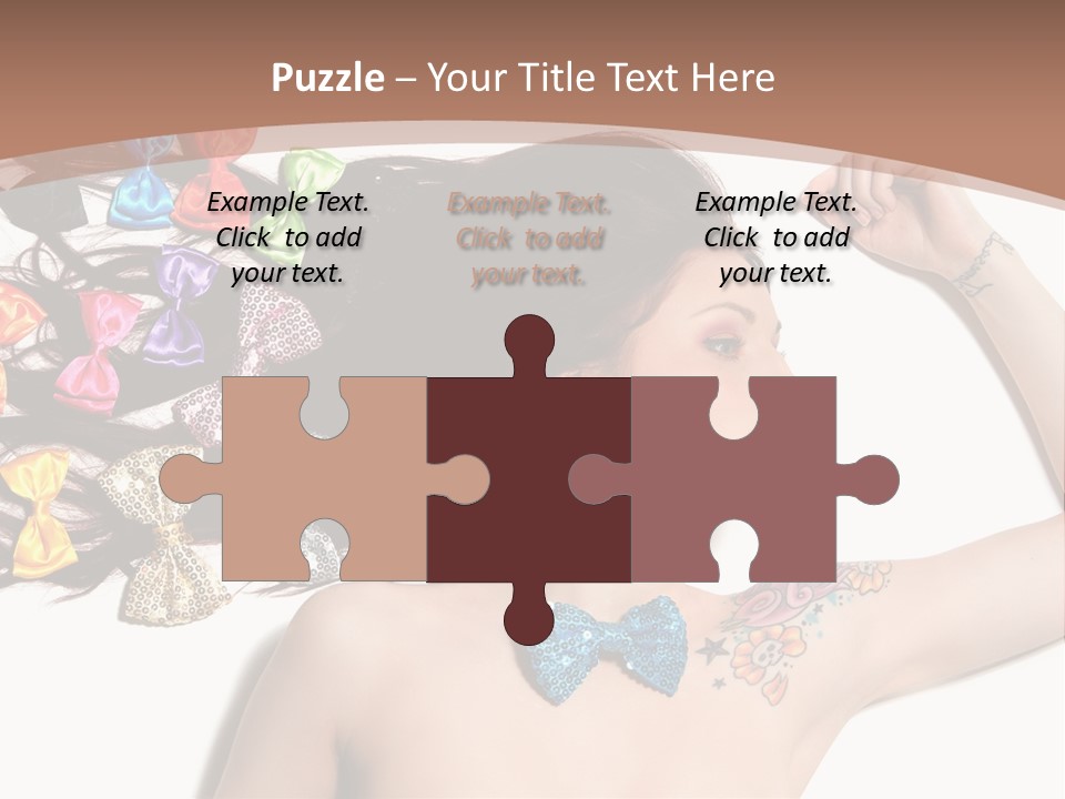 Human Make Posing PowerPoint Template