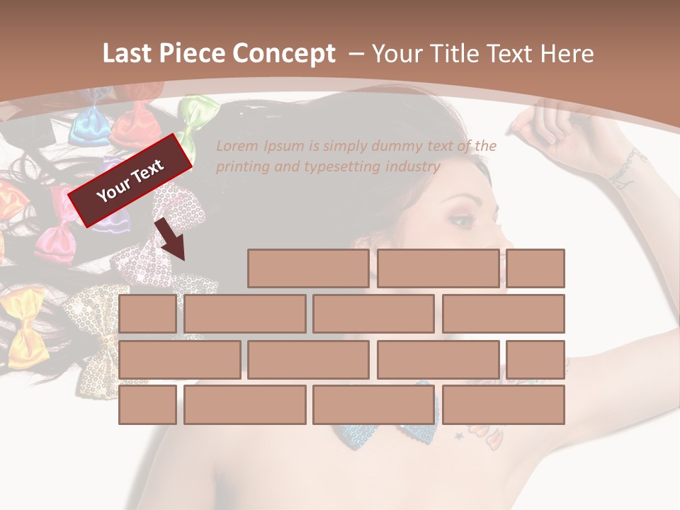 Human Make Posing PowerPoint Template
