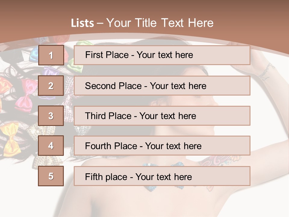 Human Make Posing PowerPoint Template