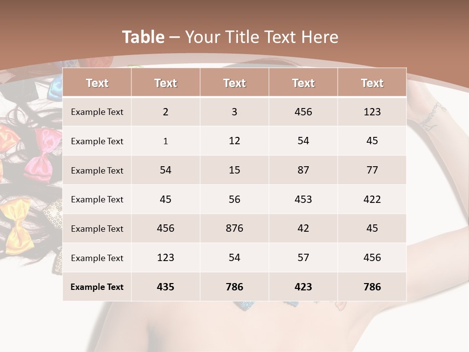 Human Make Posing PowerPoint Template