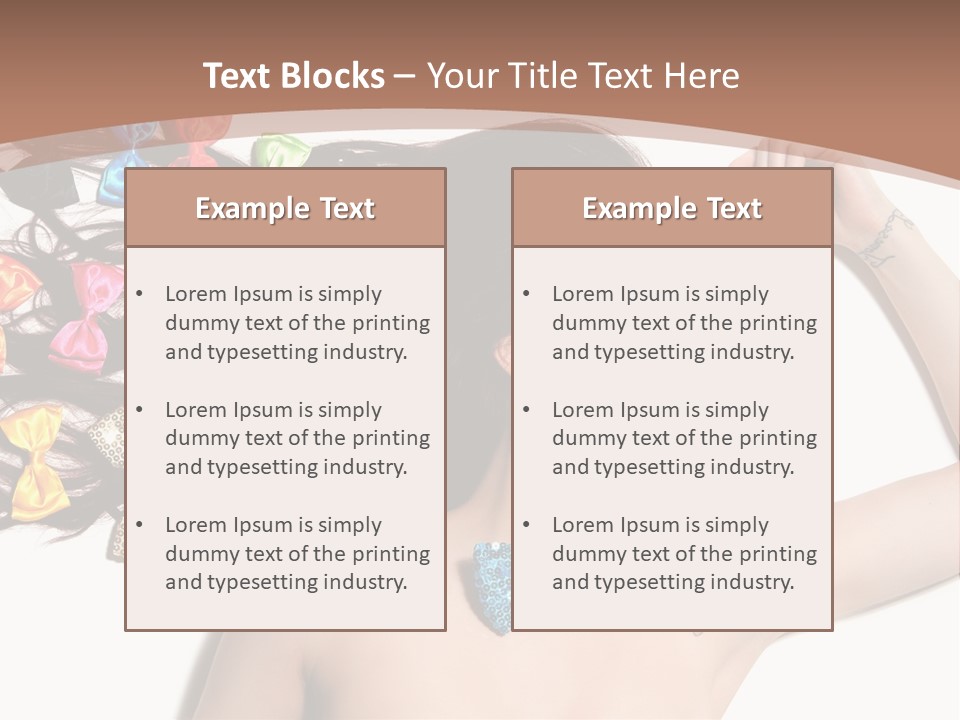 Human Make Posing PowerPoint Template
