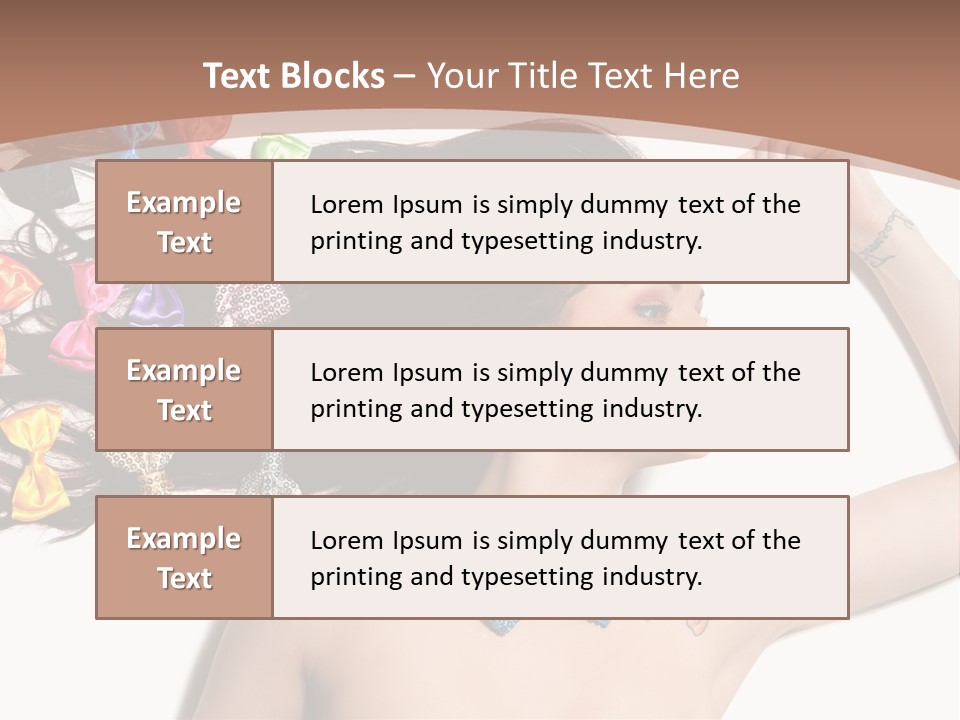 Human Make Posing PowerPoint Template