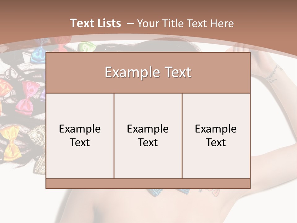 Human Make Posing PowerPoint Template