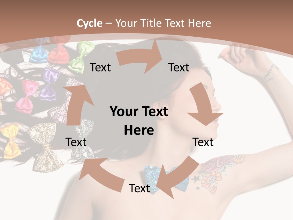 Human Make Posing PowerPoint Template