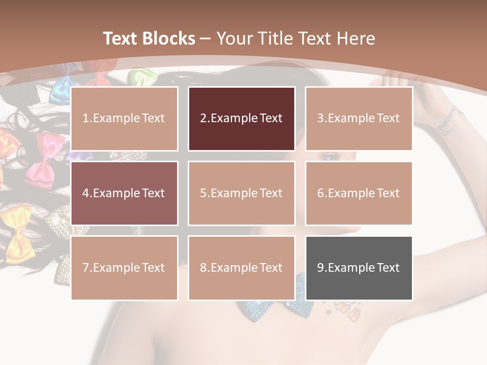 Human Make Posing PowerPoint Template