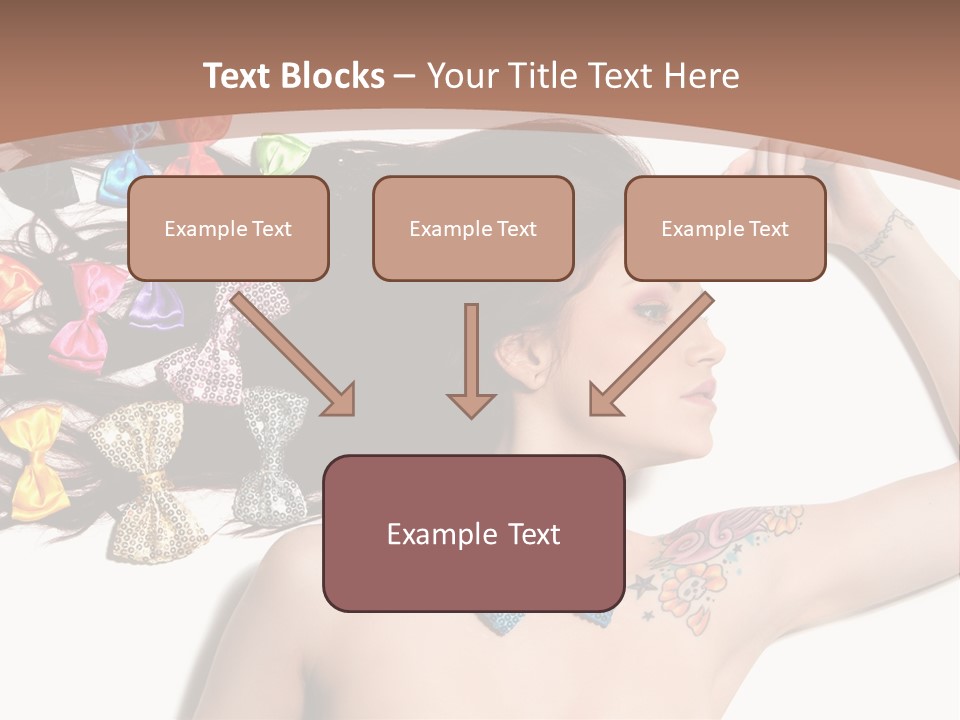 Human Make Posing PowerPoint Template