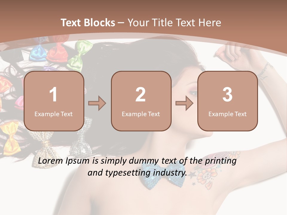 Human Make Posing PowerPoint Template