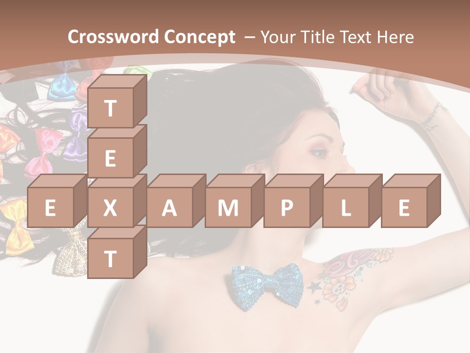 Human Make Posing PowerPoint Template