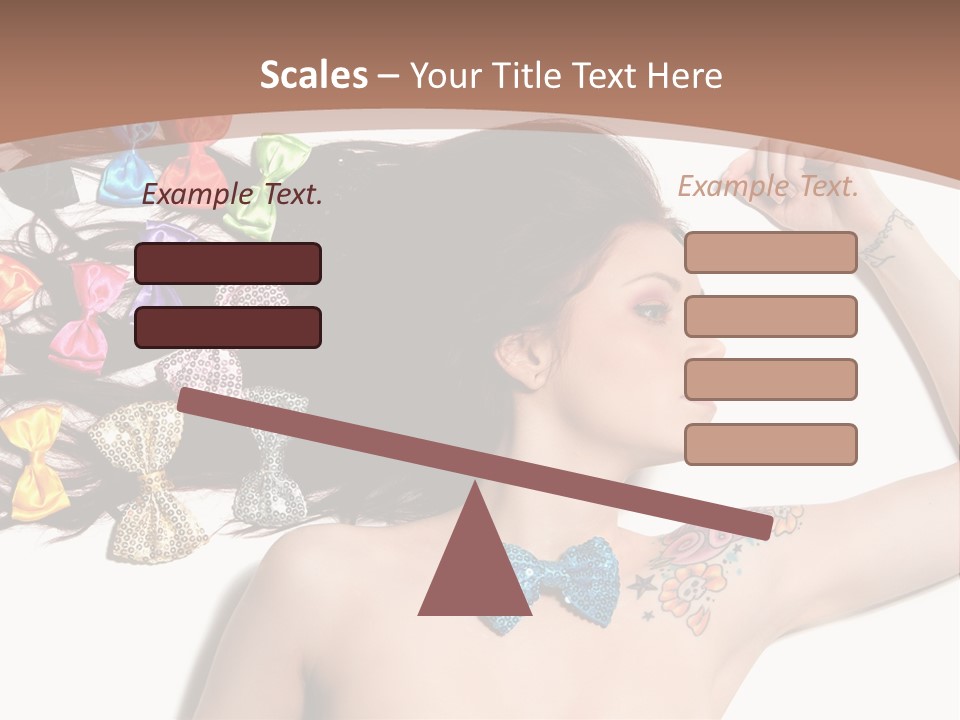 Human Make Posing PowerPoint Template