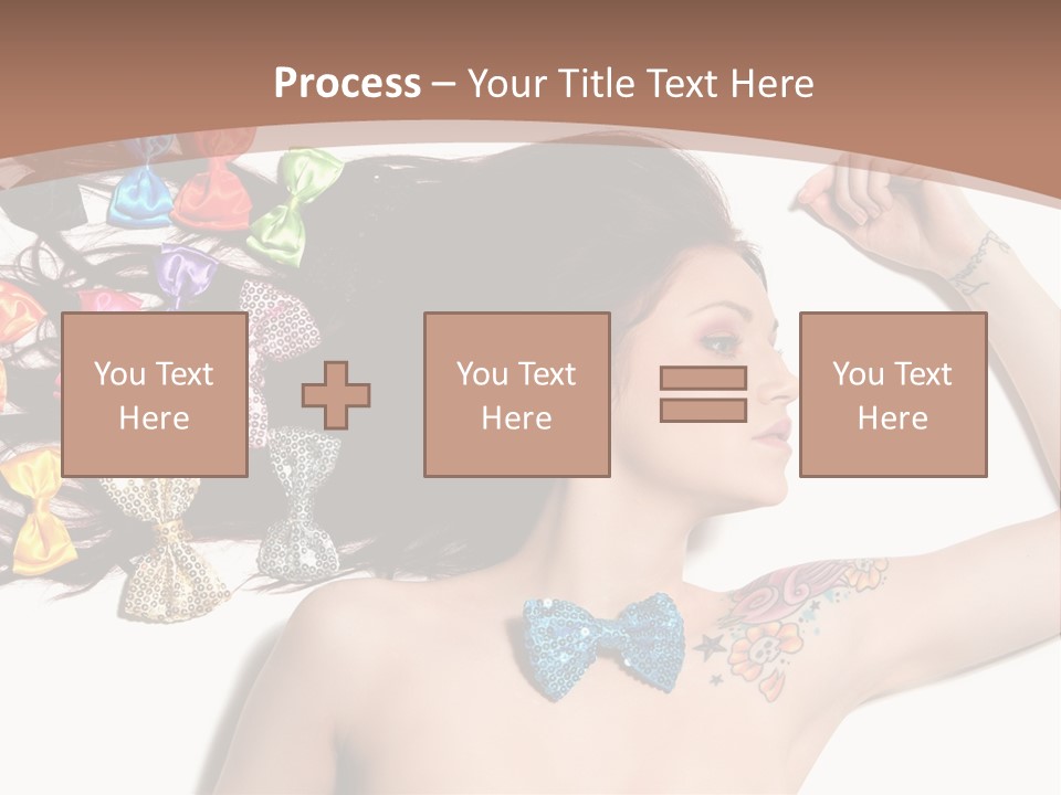Human Make Posing PowerPoint Template
