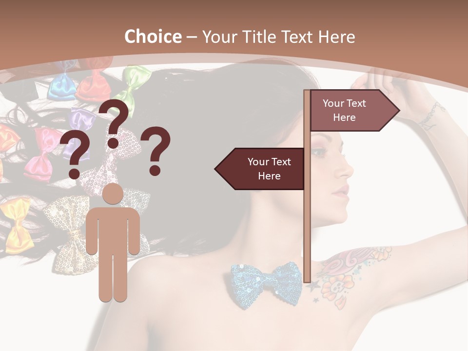 Human Make Posing PowerPoint Template