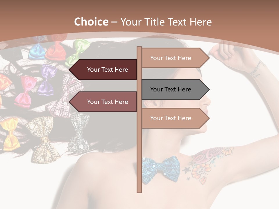 Human Make Posing PowerPoint Template