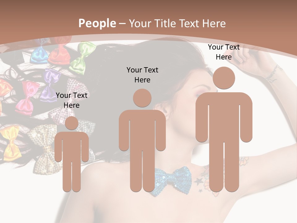 Human Make Posing PowerPoint Template