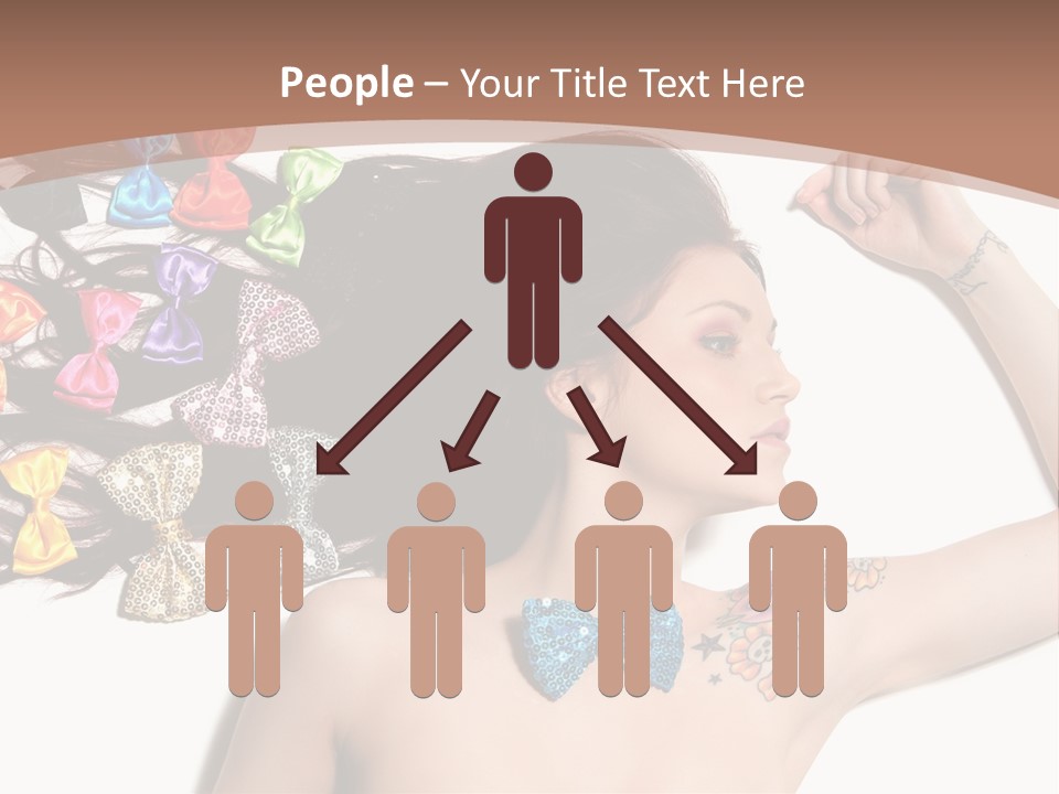 Human Make Posing PowerPoint Template
