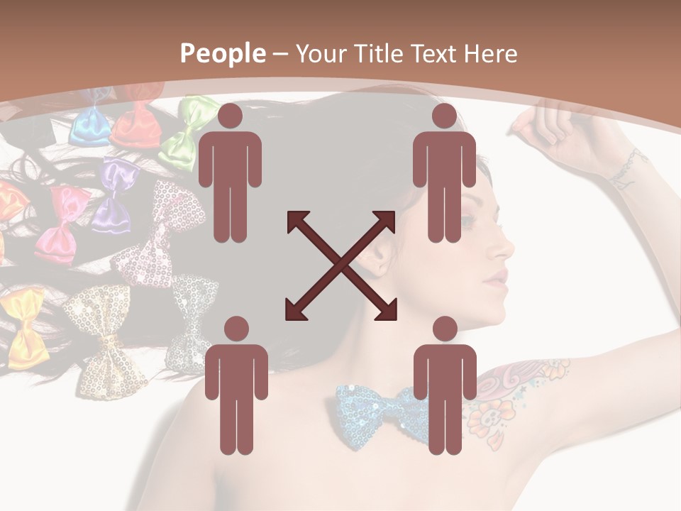 Human Make Posing PowerPoint Template