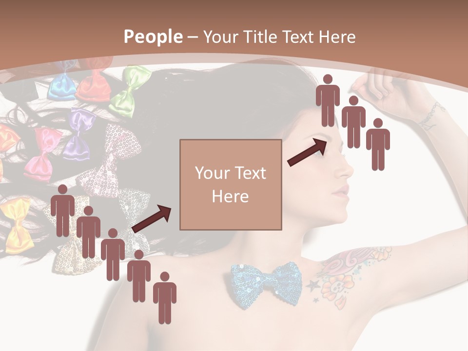 Human Make Posing PowerPoint Template