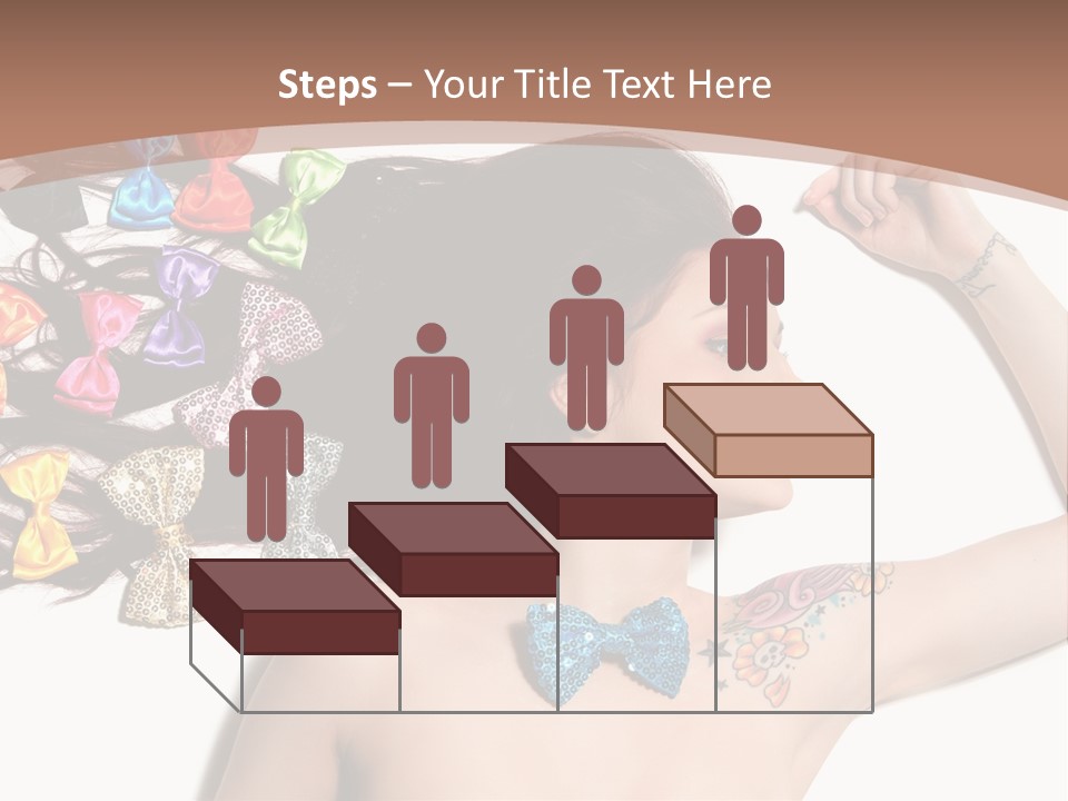 Human Make Posing PowerPoint Template