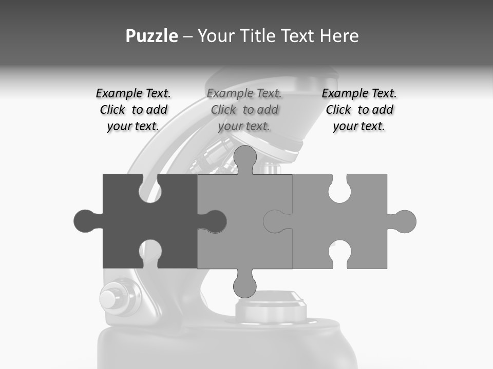 Optical Instrument Cell PowerPoint Template