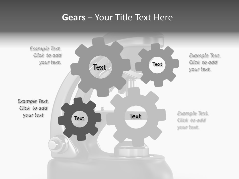 Optical Instrument Cell PowerPoint Template