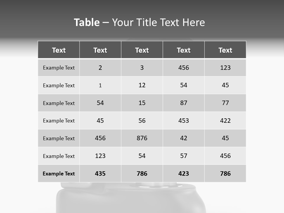 Optical Instrument Cell PowerPoint Template