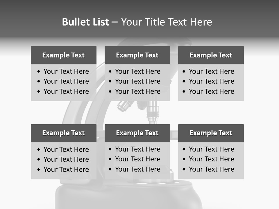 Optical Instrument Cell PowerPoint Template