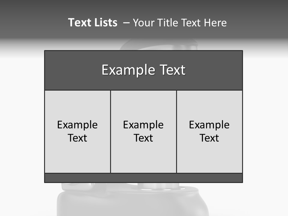 Optical Instrument Cell PowerPoint Template