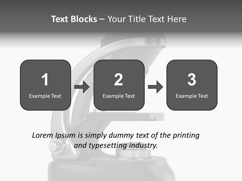 Optical Instrument Cell PowerPoint Template