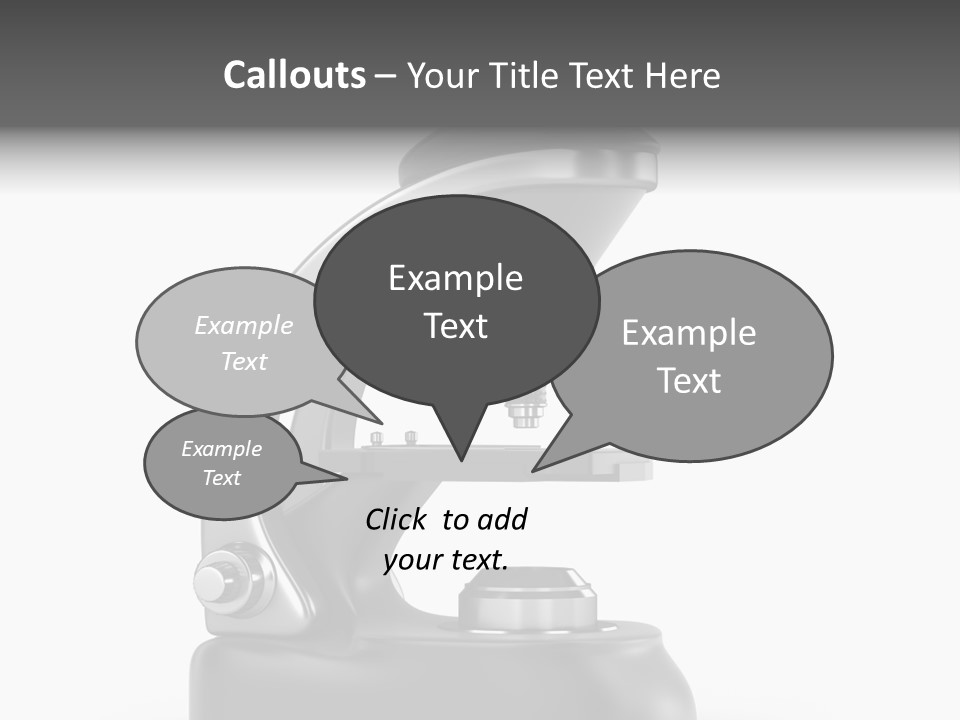Optical Instrument Cell PowerPoint Template