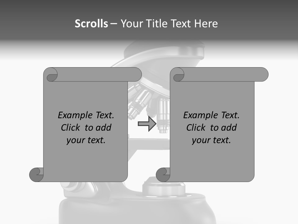 Optical Instrument Cell PowerPoint Template