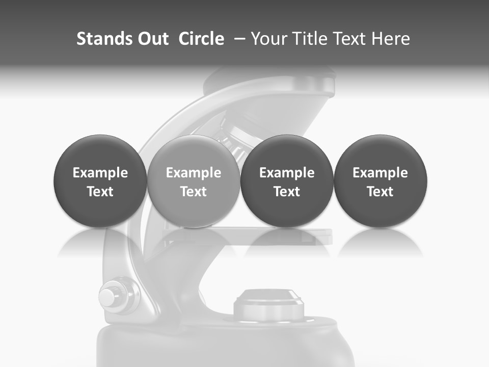 Optical Instrument Cell PowerPoint Template