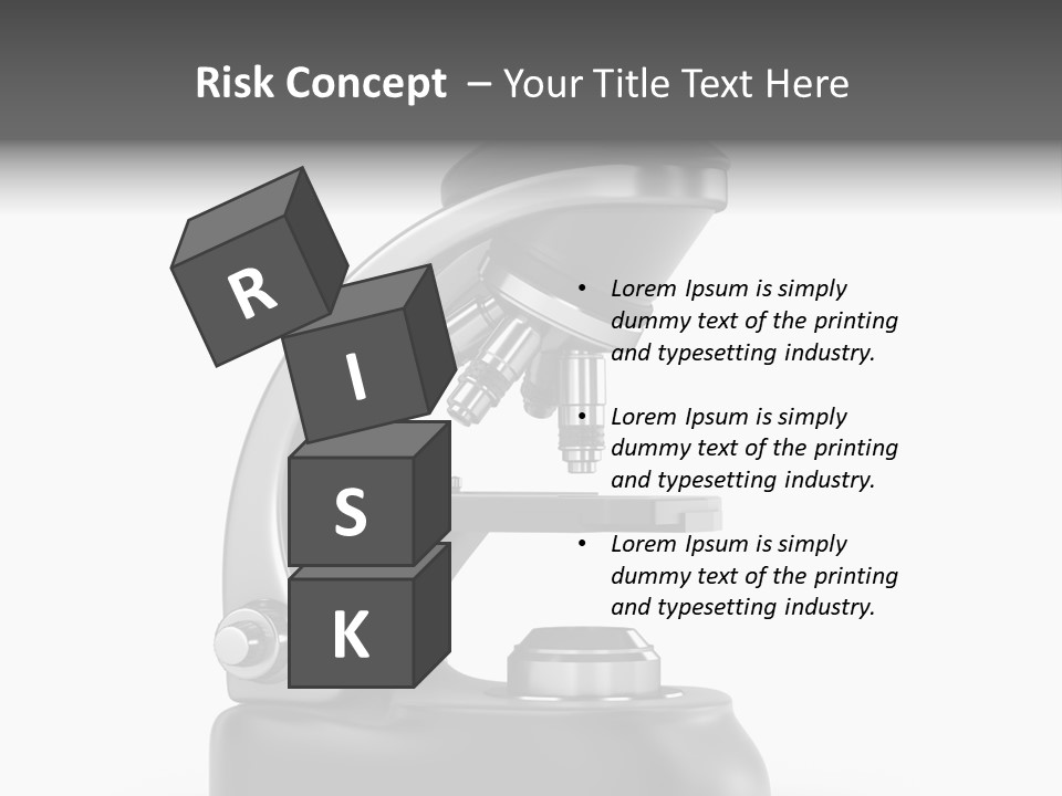 Optical Instrument Cell PowerPoint Template