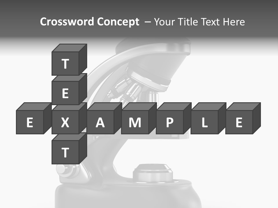 Optical Instrument Cell PowerPoint Template