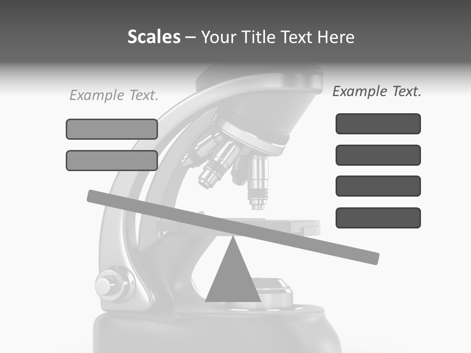 Optical Instrument Cell PowerPoint Template