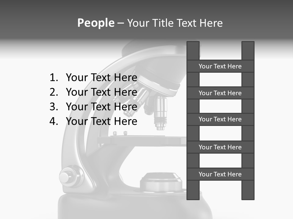 Optical Instrument Cell PowerPoint Template