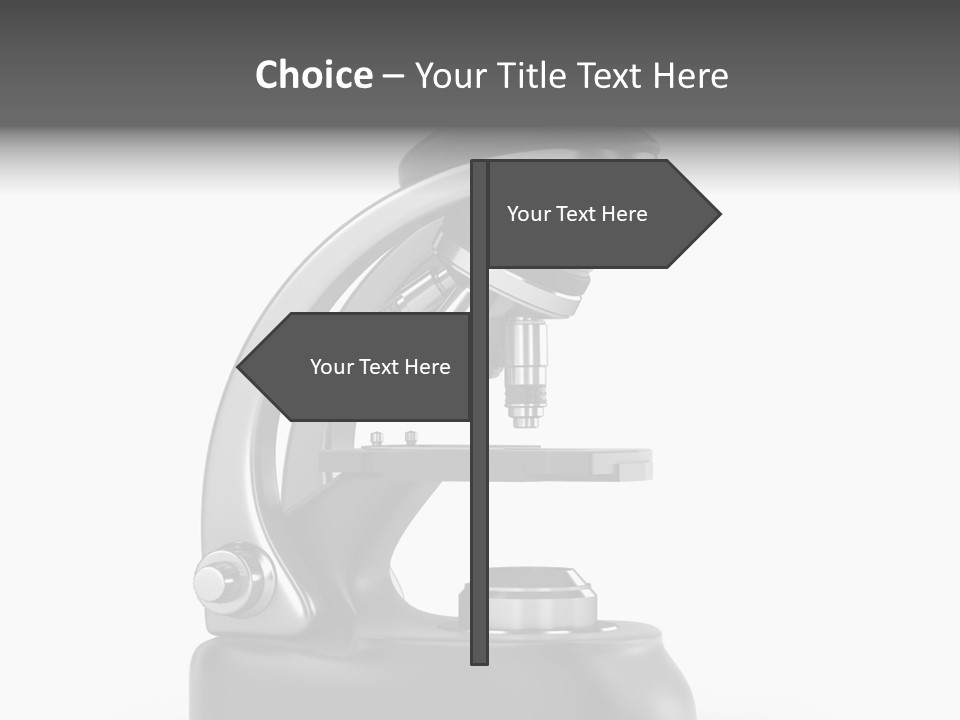 Optical Instrument Cell PowerPoint Template