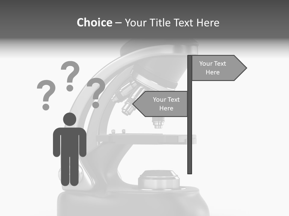 Optical Instrument Cell PowerPoint Template