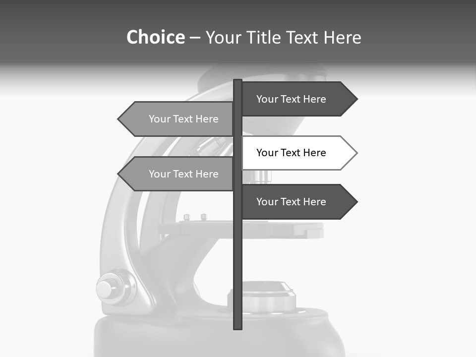 Optical Instrument Cell PowerPoint Template