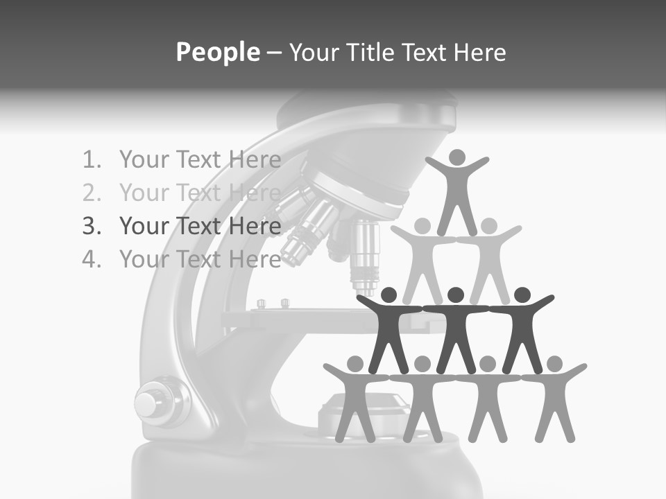 Optical Instrument Cell PowerPoint Template