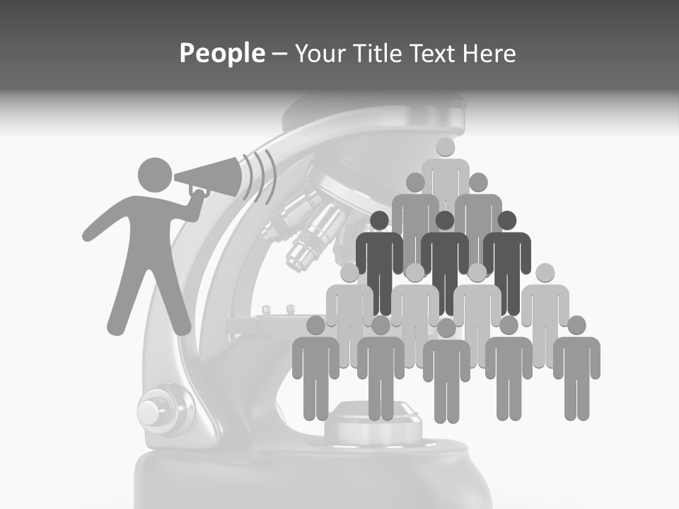 Optical Instrument Cell PowerPoint Template