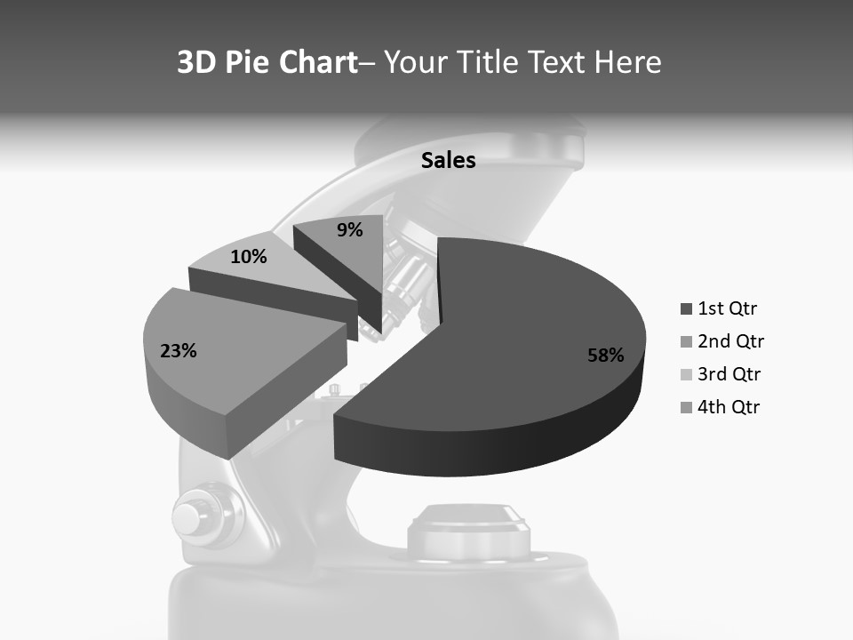 Optical Instrument Cell PowerPoint Template