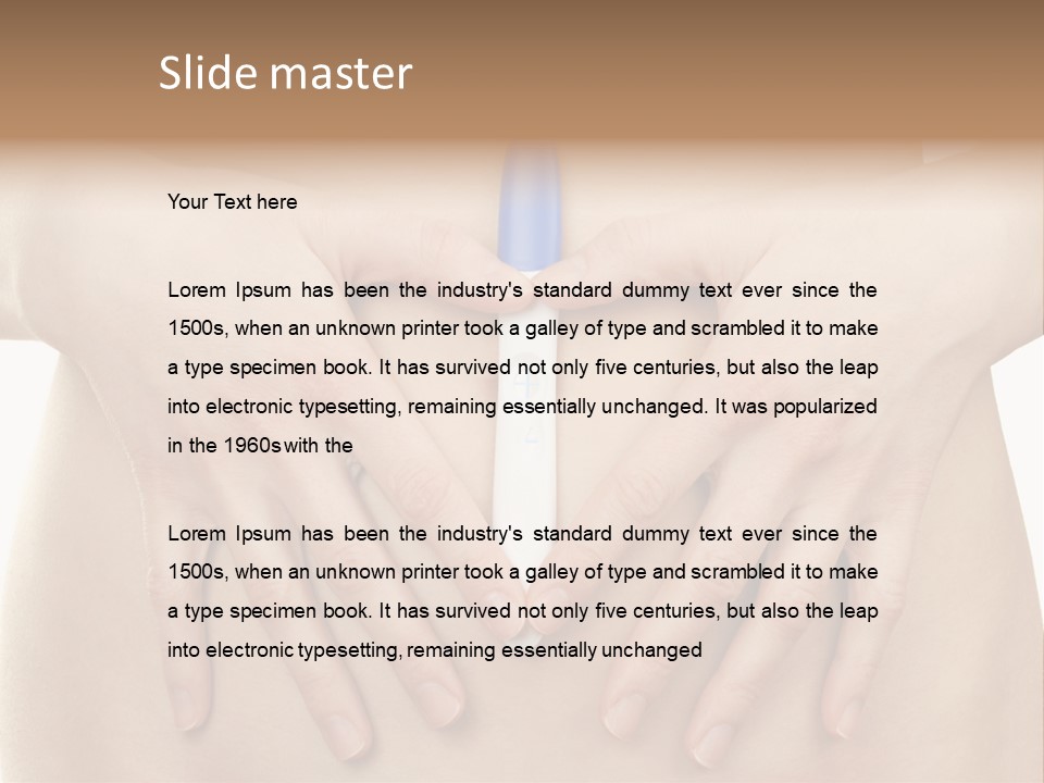 Woman Human  PowerPoint Template