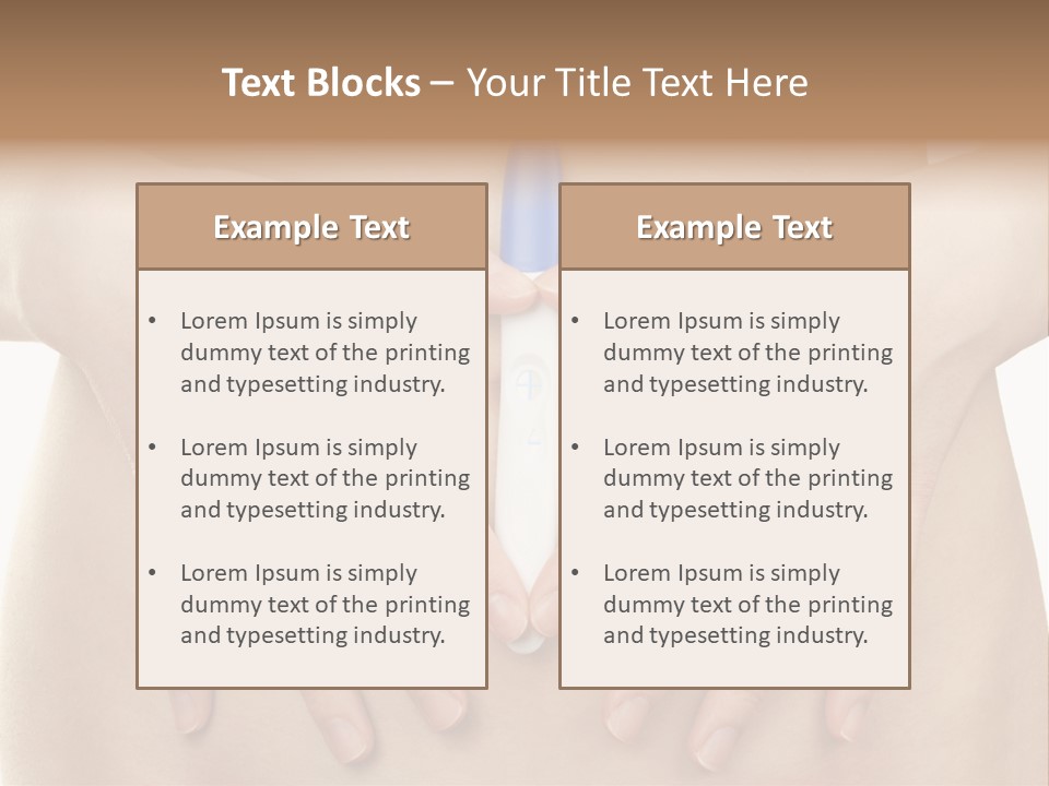 Woman Human  PowerPoint Template