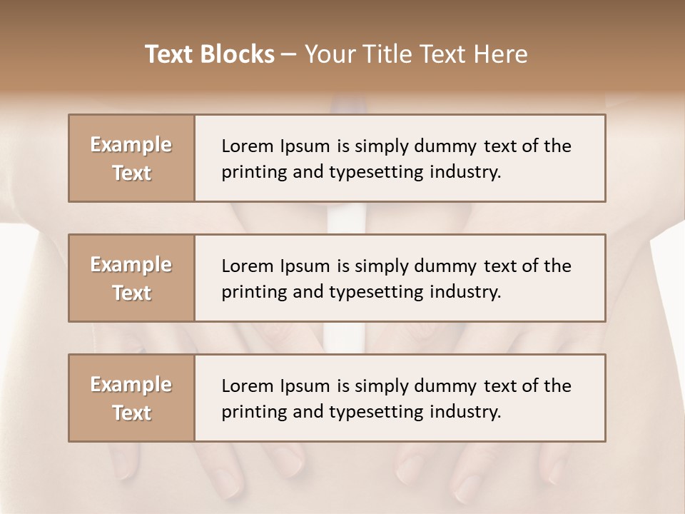 Woman Human  PowerPoint Template