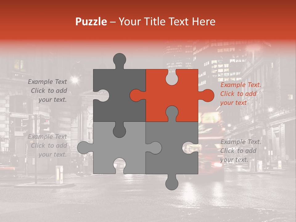 White Black Master PowerPoint Template