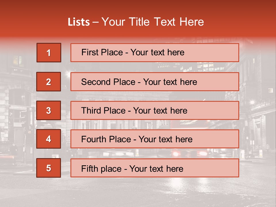 White Black Master PowerPoint Template