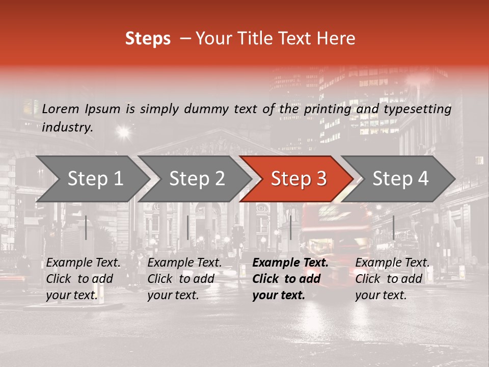 White Black Master PowerPoint Template
